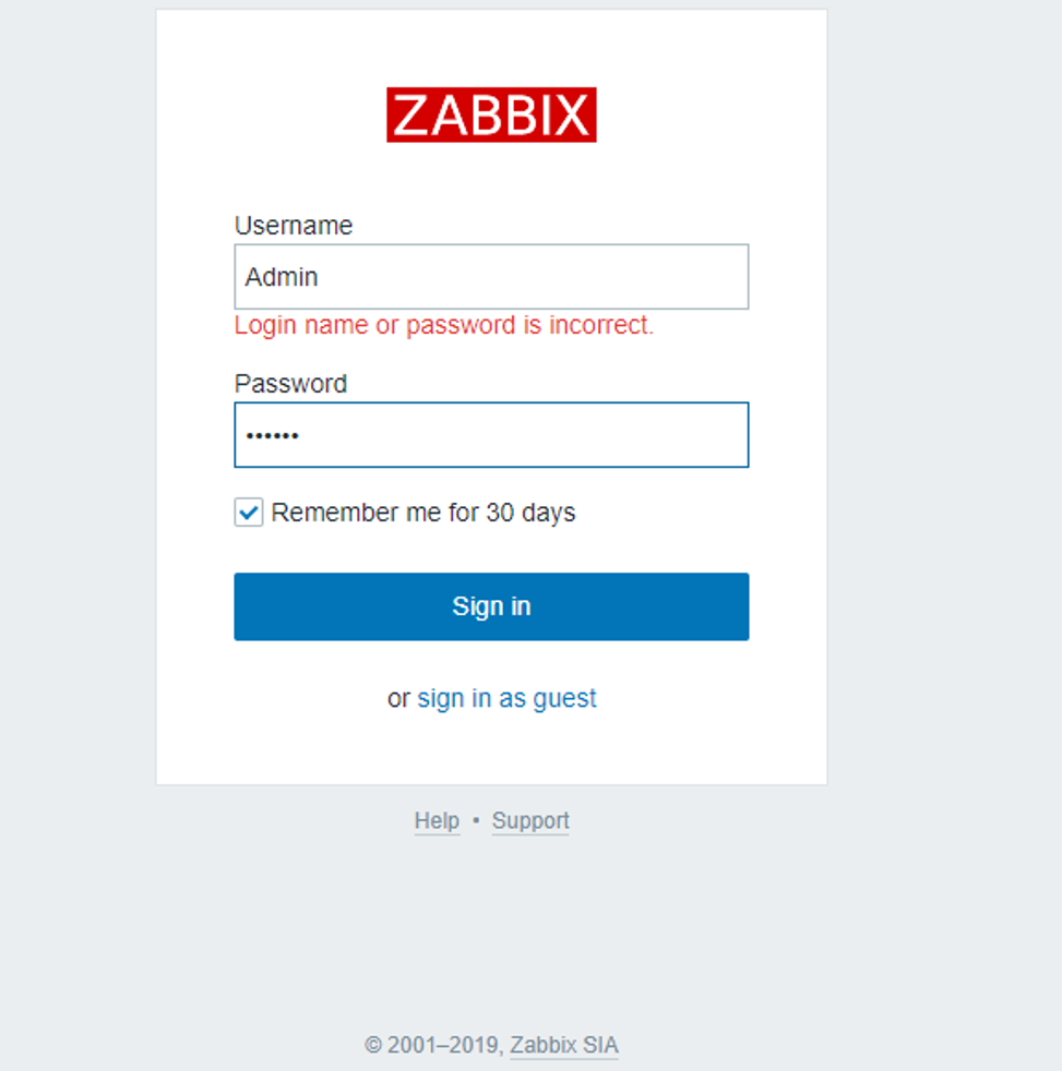 ZabbixのWebサンプル画面06